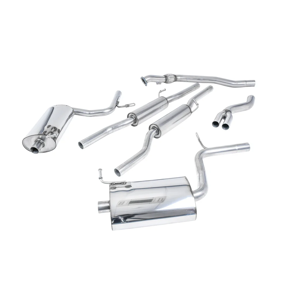 Milltek Cat Back Exhaust Audi A4 1.8T B6 Quattro Saloon Avant 190BHP (6-Speed) 03-05 - Image 6