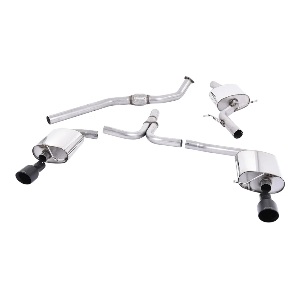 Milltek Cat Back Exhaust Audi A5 Sportback 2.0 TFSi 2WD and Quattro Multitronic / S-Tronic 09-12 - Image 4