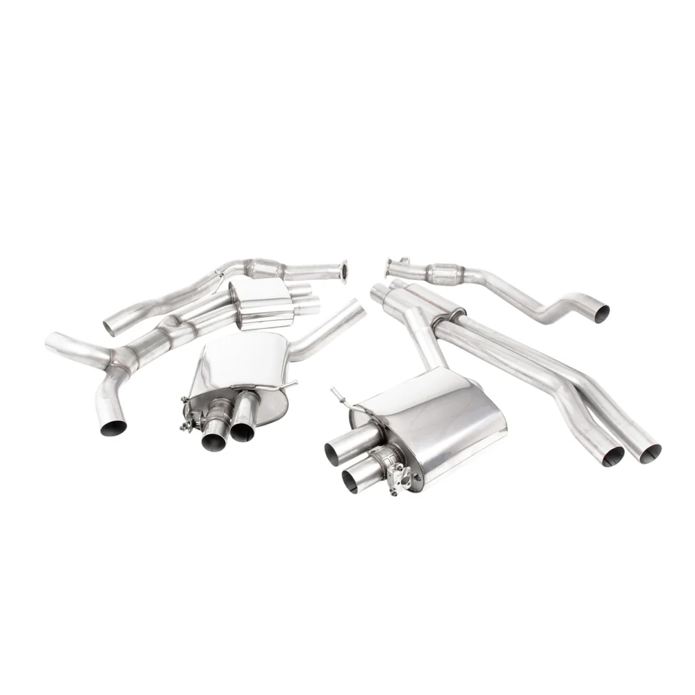 Milltek Cat Back Exhaust Audi RS4 B9 2.9 V6 Turbo Avant (Non OPF/GPF Models) 18-25 - Image 9
