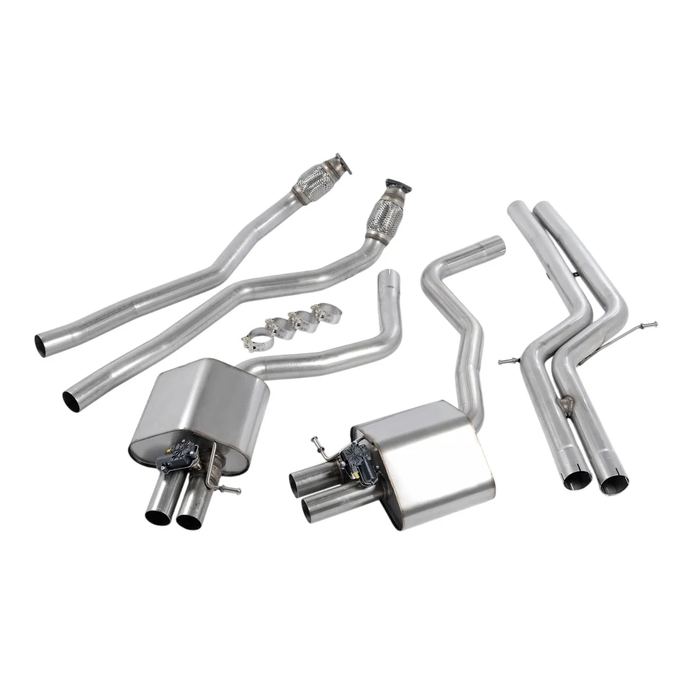 Milltek Cat Back Exhaust Audi RS6 C7 4.0 TFSi biturbo Quattro inc Performance Edition 13-18 - Image 2