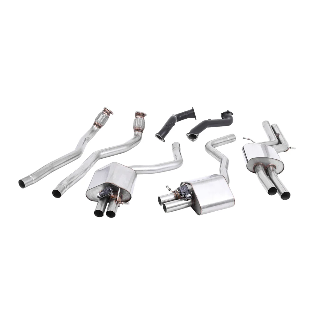 Milltek Full System Exhaust Audi RS7 C7 Sportback 4.0 V8 TFSi biturbo inc Performance Edition 13-18 - Image 6