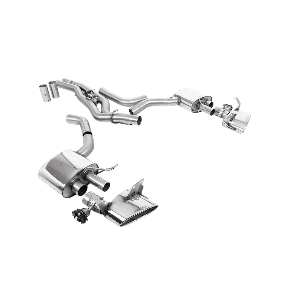 Milltek Front Pipe-back Exhaust Audi RS7 C8 4.0 V8 Bi-Turbo (OPF/GPF Models) 19-25 - Image 2