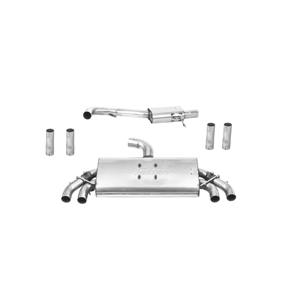 Milltek Cat Back Exhaust Audi S3 2.0 TFSi Quattro Saloon and Cabrio 8V.2 (GPF Equipped Models Only) 19-20 - Image 6