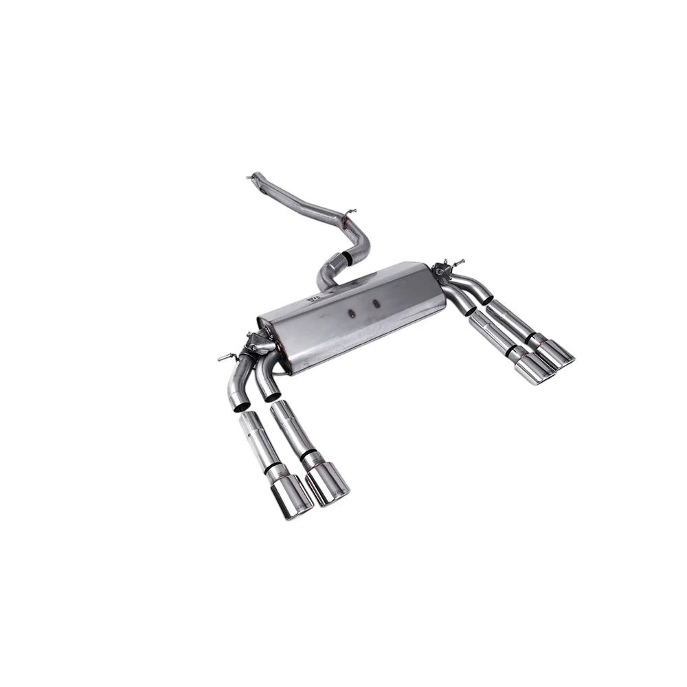 Milltek Cat Back Exhaust Audi S3 2.0 TFSi Quattro Saloon and Cabrio 8V/8V.2 (Non-GPF Equipped Models Only) 13-18 - Image 7