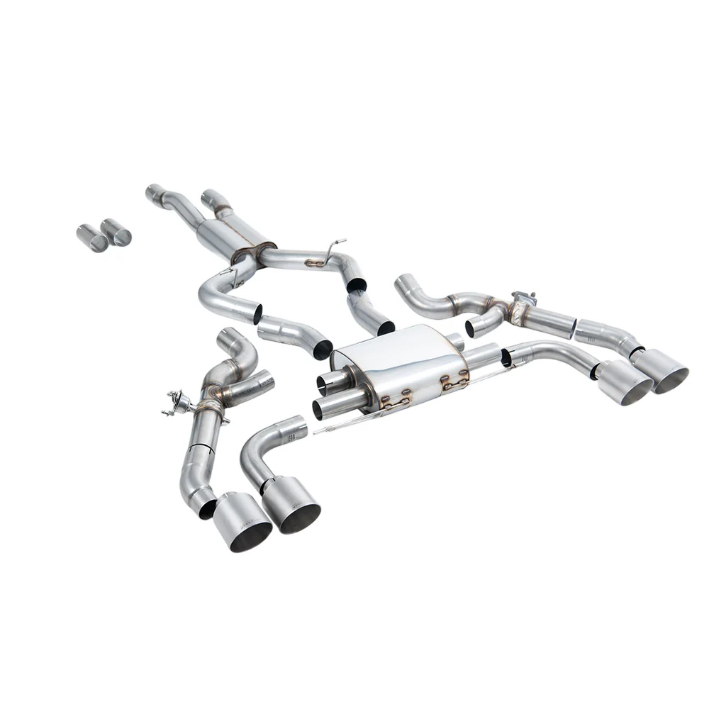 Milltek Axle Back Exhaust BMW X4 X4M / X4M Comp (G02) 3.0 (ROW and North American S58 Engine LCI only) (2022 and Later) 22-25 - Image 2