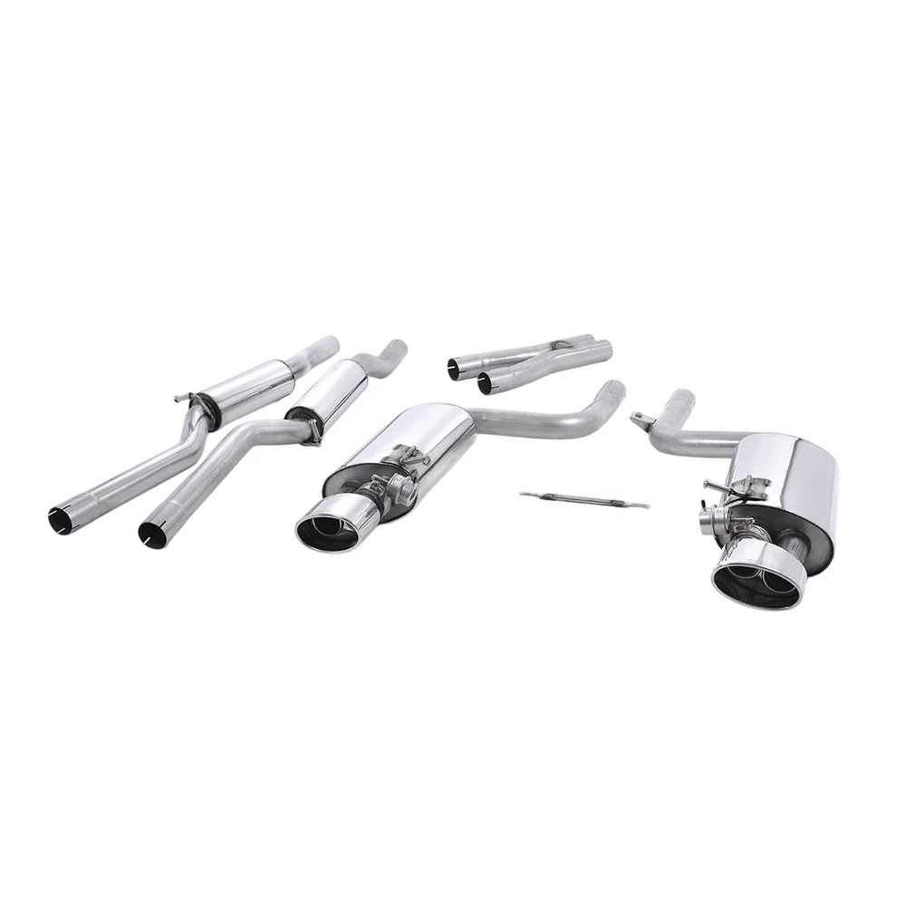 Milltek Cat Back Exhaust Audi RS4 B7 4.2 V8 Saloon Avant and Cabriolet 06-08 - Image 3
