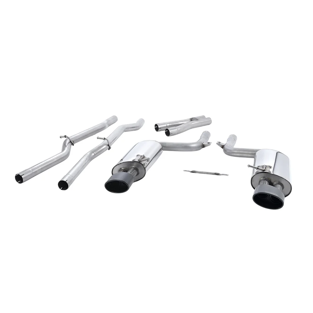 Milltek Cat Back Exhaust Audi RS4 B7 4.2 V8 Saloon Avant and Cabriolet 06-08 - Image 4