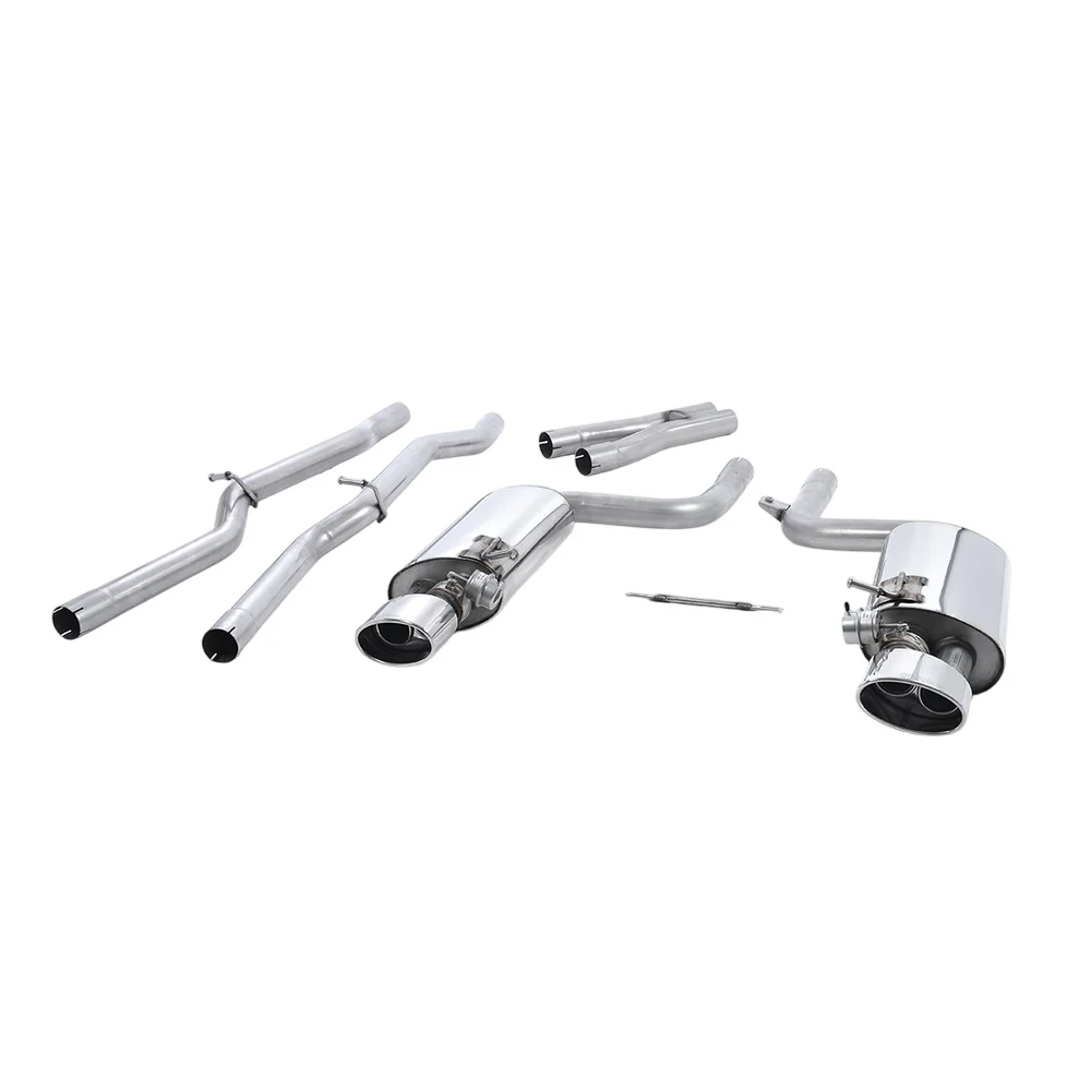 Milltek Cat Back Exhaust Audi RS4 B7 4.2 V8 Saloon Avant and Cabriolet 06-08 - Image 5