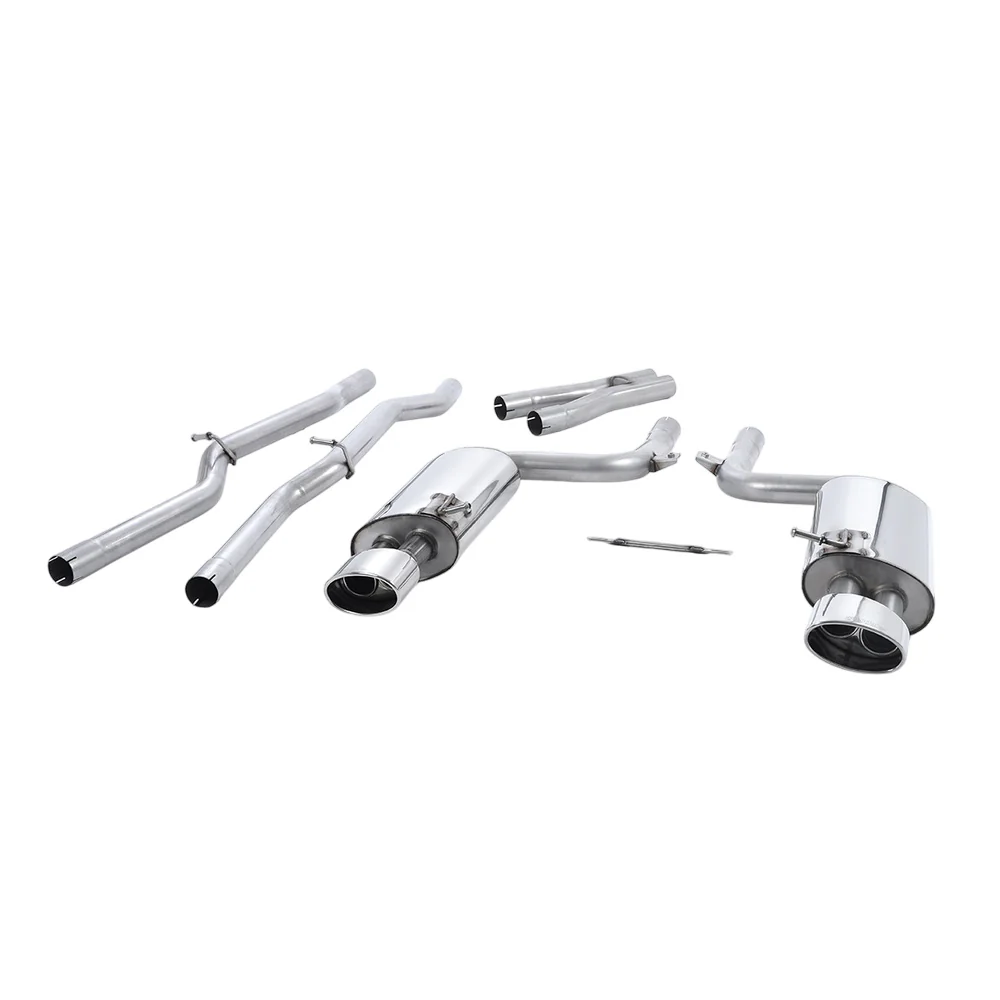 Milltek Cat Back Exhaust Audi RS4 B7 4.2 V8 Saloon Avant and Cabriolet 06-08 - Image 6