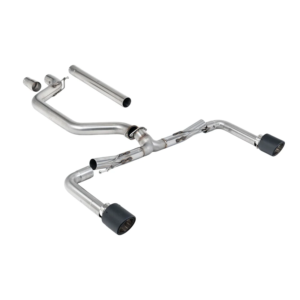 Milltek Cat Back Exhaust Volkswagen Golf Mk8 GTi (245ps Non-GPF / North American Models Only) 21-25 - Image 5