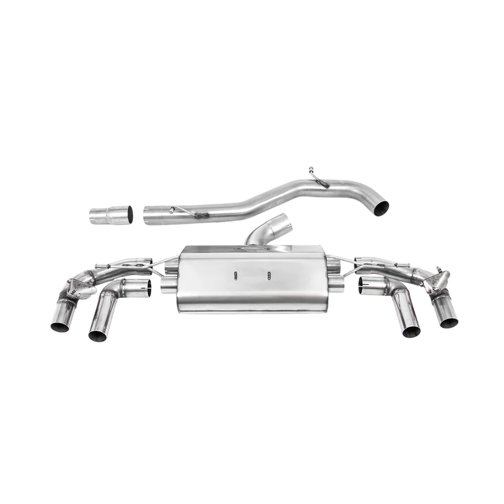 Milltek Cat Back Exhaust Volkswagen Golf Mk8 R 2.0 TSI 320PS (Non-GPF / North American Models Only ) 22-25 - Image 2