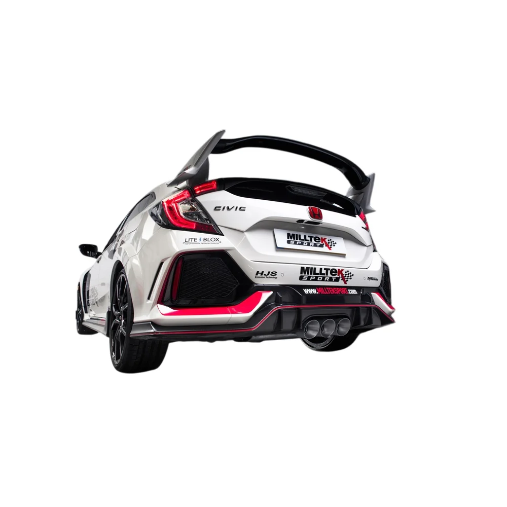 Milltek Cat Back Exhaust Honda / Acura Civic Type R FK8 2.0 i-VTEC (Both OPF/GPF and Non OPF/GPF Models) 17-22 - Image 10