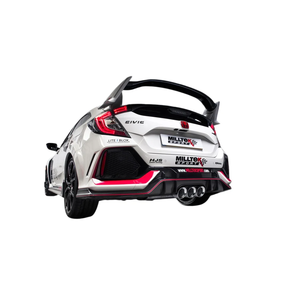 Milltek Cat Back Exhaust Honda / Acura Civic Type R FK8 2.0 i-VTEC (Both OPF/GPF and Non OPF/GPF Models) 17-22 - Image 8