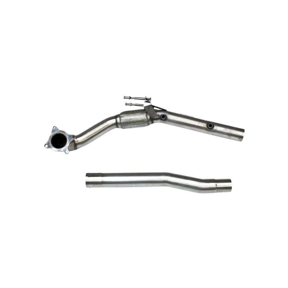 Milltek Large-bore Downpipe and De-cat Exhaust Seat Leon FR 2.0 T FSI 200-211PS 06-13