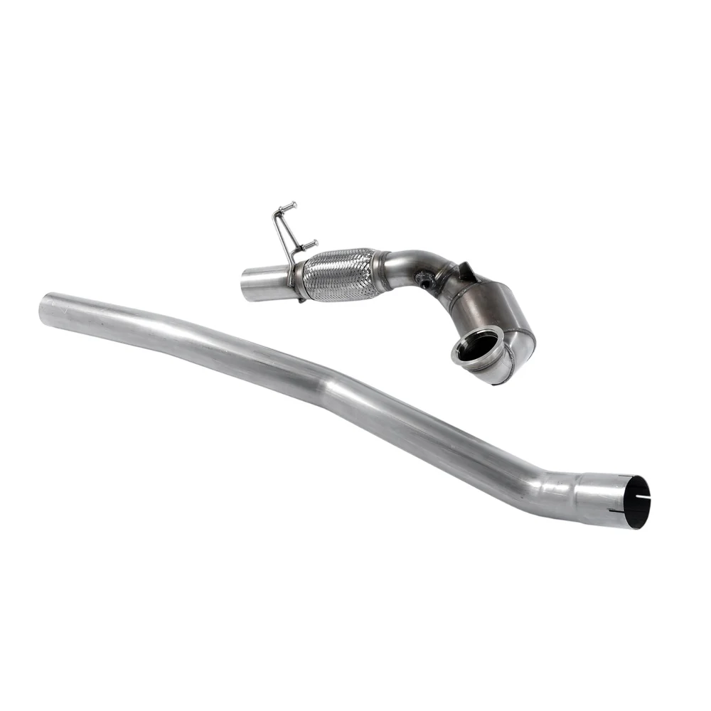 Milltek Large Bore Downpipe and Hi-Flow Sports Cat Exhaust Seat Leon ST Cupra 280 and 290 2.0 TSI (280 and 290PS Non-OPF/GPF Models) 15-19 - Image 2