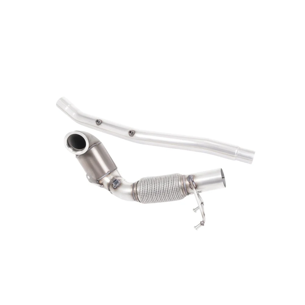Milltek Large Bore Downpipe and Hi-Flow Sports Cat Exhaust Seat Leon ST Cupra 300 (4x4) Estate / Station Wagon / Combi (OPF/GPF Equipped Only) 19-20 - Image 2