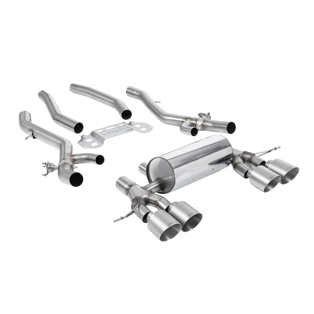 Milltek Secondary Cat Back Exhaust BMW 4 Series G82 M4 and M4 Competition S58 3.0 Turbo (North American / ROW Non-OPF/GPF Cars Only) 21-25 - Image 3