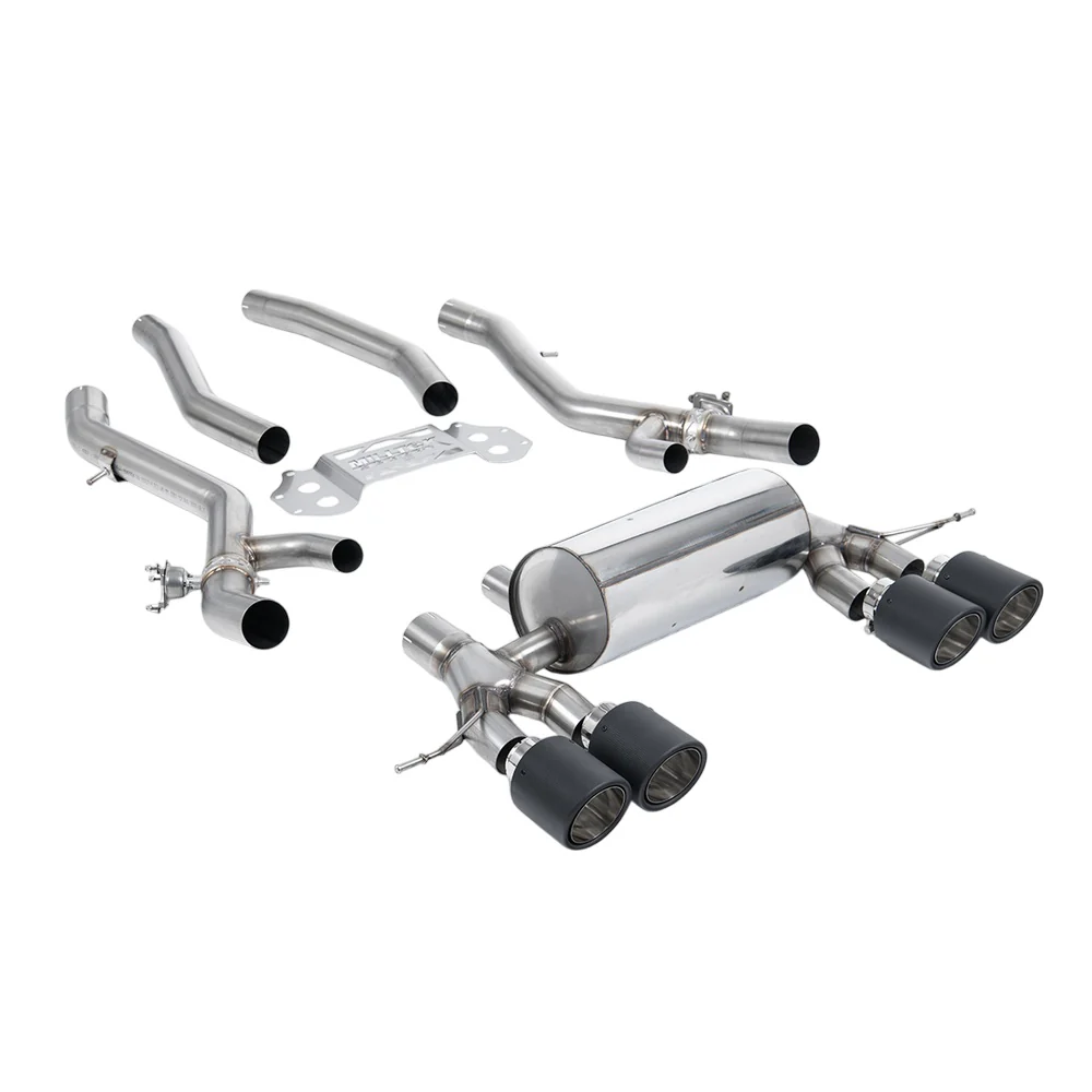 Milltek Secondary Cat Back Exhaust BMW 4 Series G82 M4 and M4 Competition S58 3.0 Turbo (North American / ROW Non-OPF/GPF Cars Only) 21-25 - Image 4
