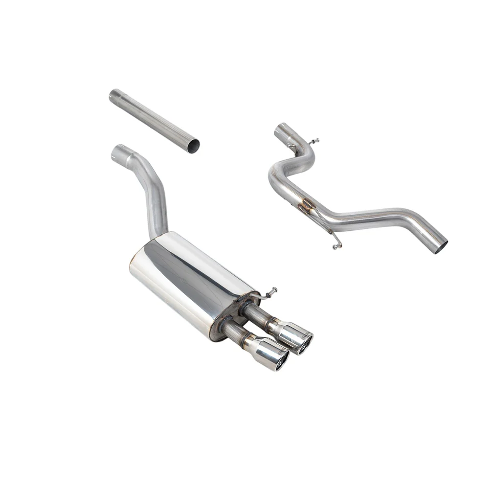 Milltek Cat Back Exhaust Skoda Octavia vRS 2.0 TSI 10-13 - Image 2