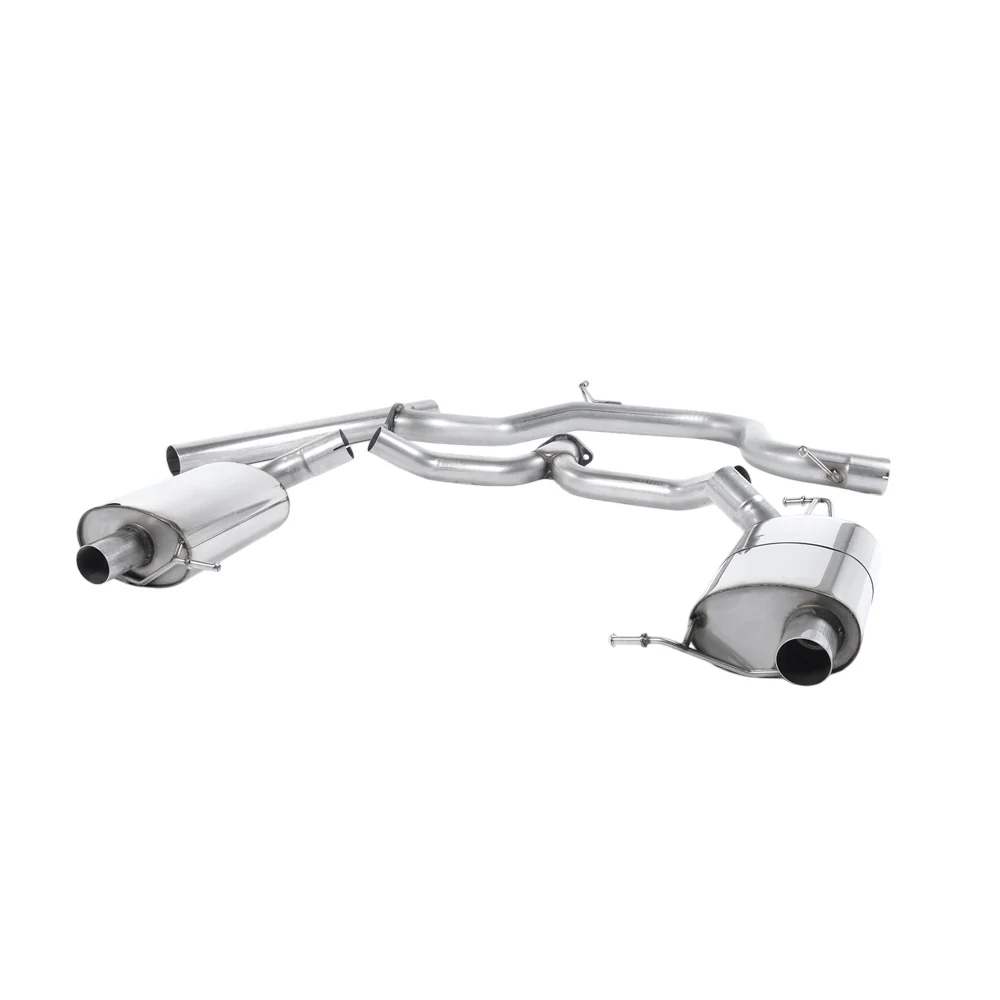 Milltek Cat Back Exhaust Skoda Octavia vRS 2.0 TSI 220PS and 230PS Hatch and Estate (manual and DSG-auto) 13-18 - Image 2