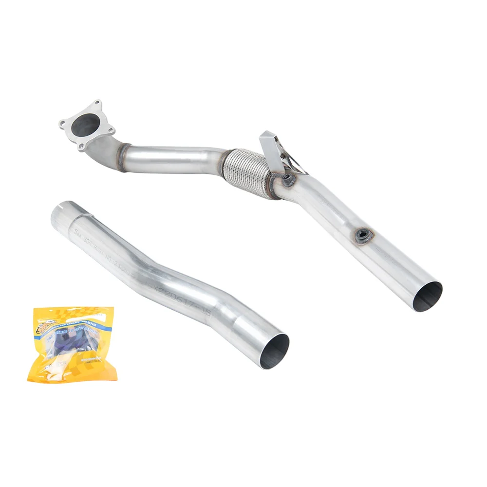 Milltek Large-bore Downpipe and De-cat Exhaust Volkswagen Golf Mk5 GTi 2.0T FSI 04-09 - Image 2