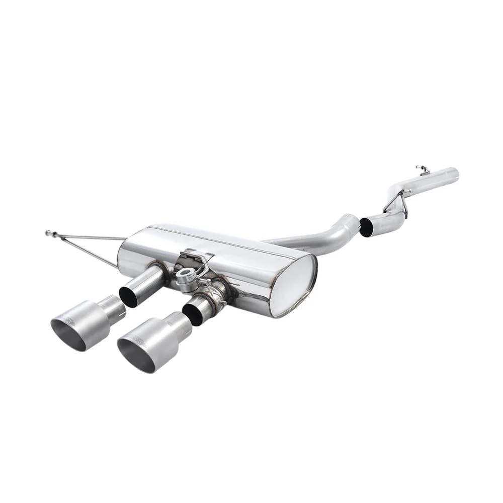 Milltek Cat Back Exhaust Volkswagen Golf Mk6 R 2.0 TFSi 270PS 09-13