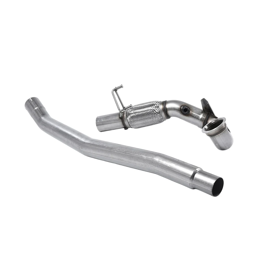 Milltek Large-bore Downpipe and De-cat Exhaust Volkswagen Golf Mk7.5 GTi (Non Performance Pack Models and Non-GPF Equipped Models Only) 17-18 - Image 2