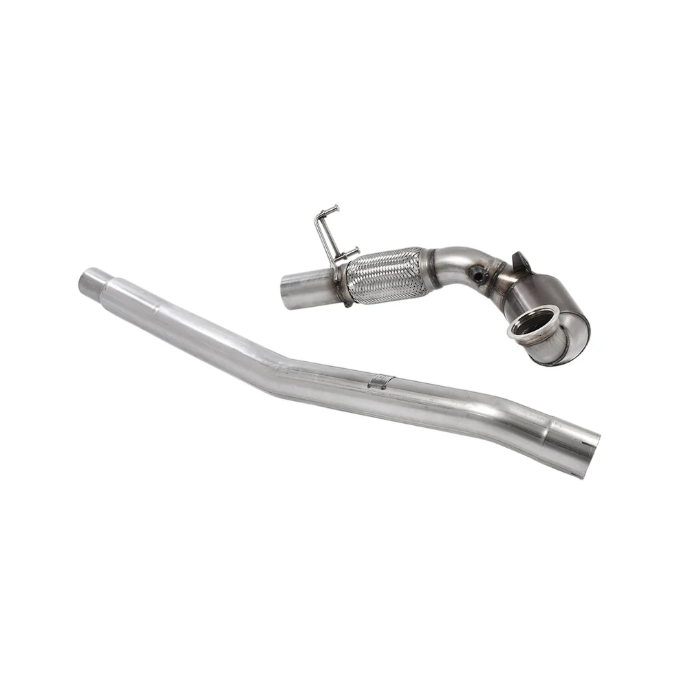 Milltek Cast Downpipe with Race Cat Exhaust Volkswagen Golf Mk7.5 GTi (Performance Pack Models and Non OPF/GPF Equipped Models Only) 17-18 - Image 2