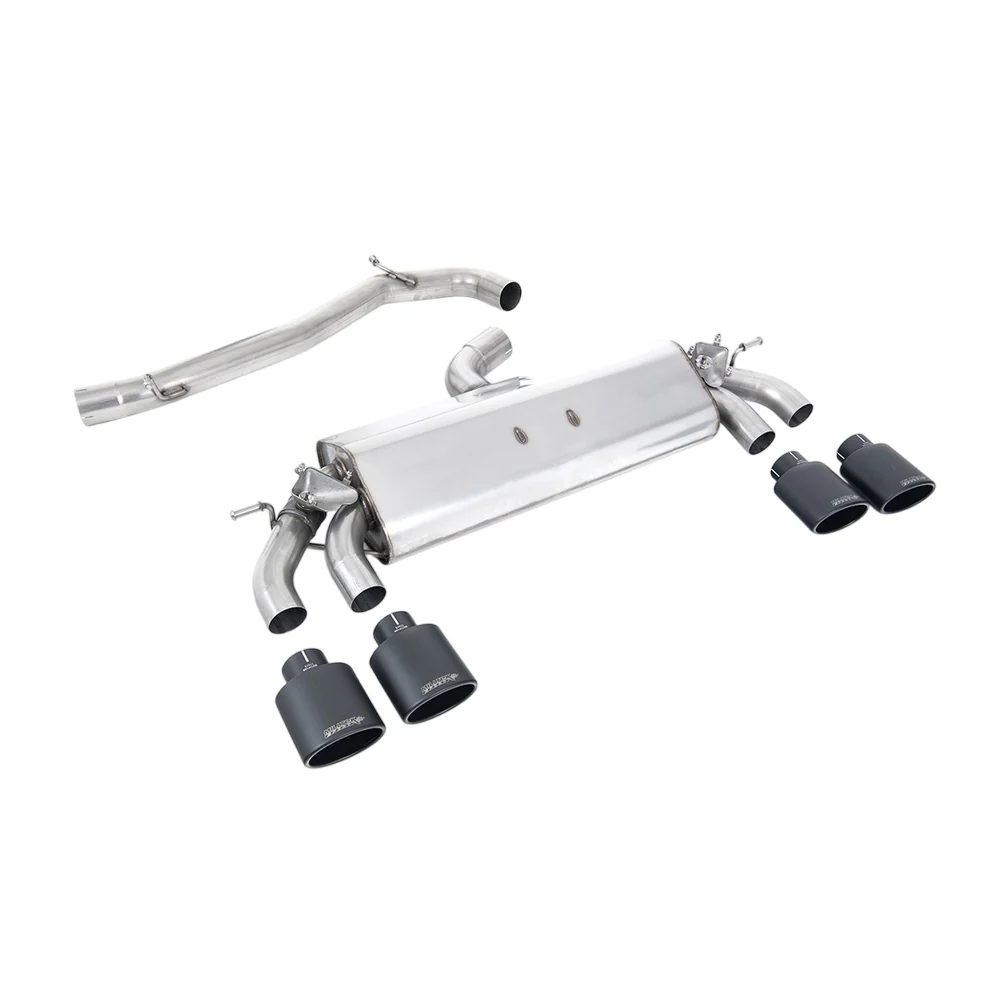 Milltek Cat Back Exhaust Volkswagen Golf Mk7.5 R 2.0 TSI 300PS (GPF Equipped Models Only) 76mm and EC Approved Systems 19-20 - Image 2