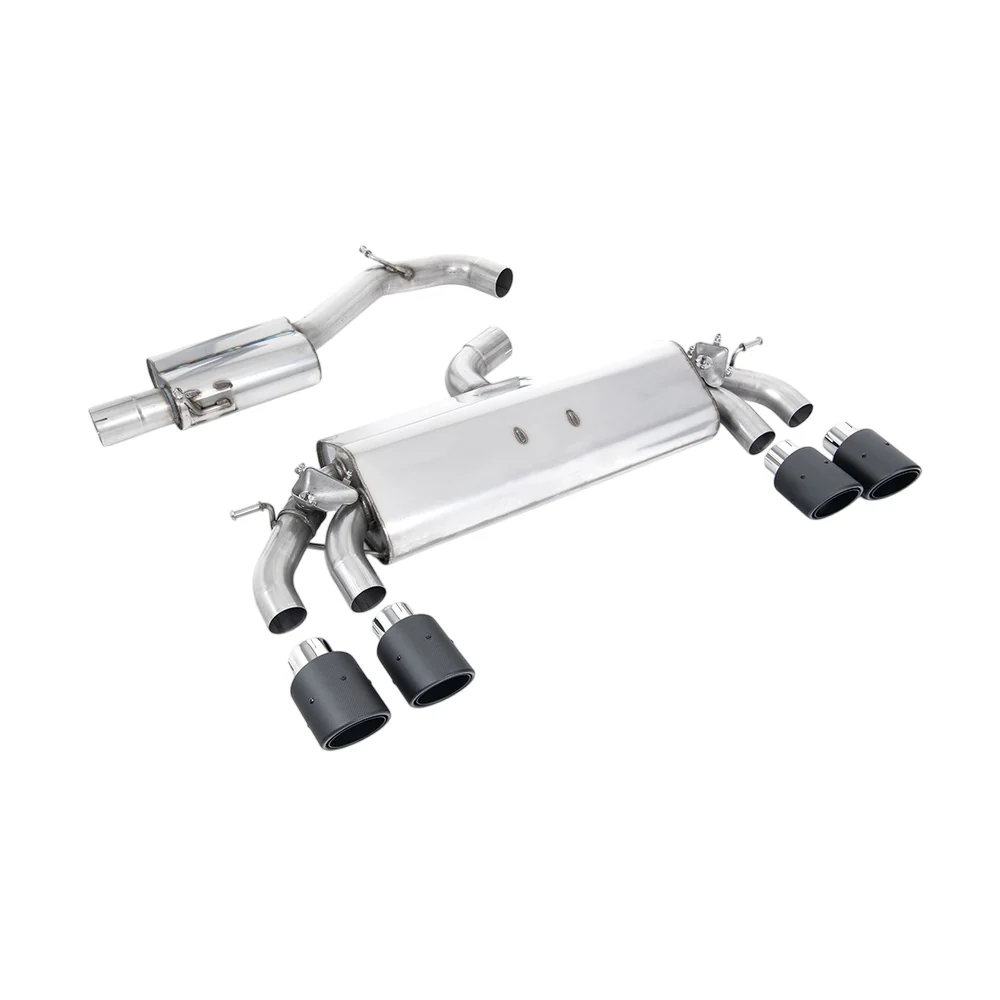 Milltek Cat Back Exhaust Volkswagen Golf Mk7.5 R 2.0 TSI 300PS (GPF Equipped Models Only) 76mm and EC Approved Systems 19-20 - Image 7