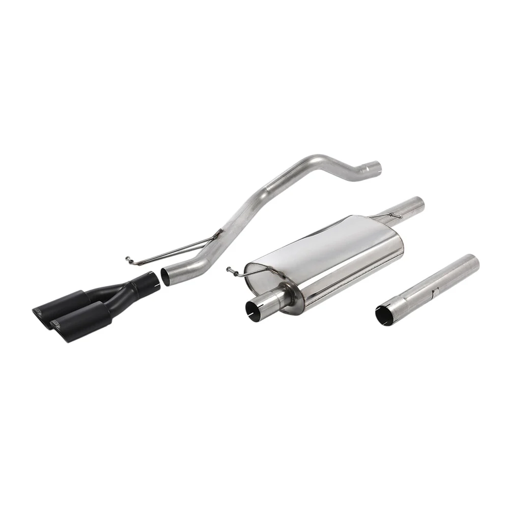 Milltek Cat Back Exhaust Volkswagen Transporter \ Caravelle T5 LWB 1.9 TDi (85ps and 104ps) 2WD and 4MOTION 03-09 - Image 6