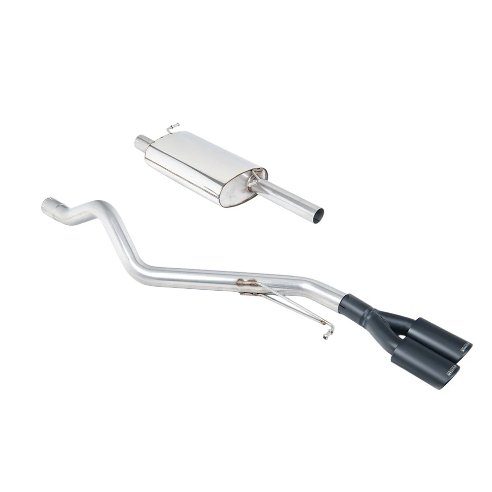 Milltek Cat Back Exhaust Volkswagen Transporter \ Caravelle T5 SWB 2.0 (84ps and 102ps) 2WD and 4MOTION 10-15 - Image 3