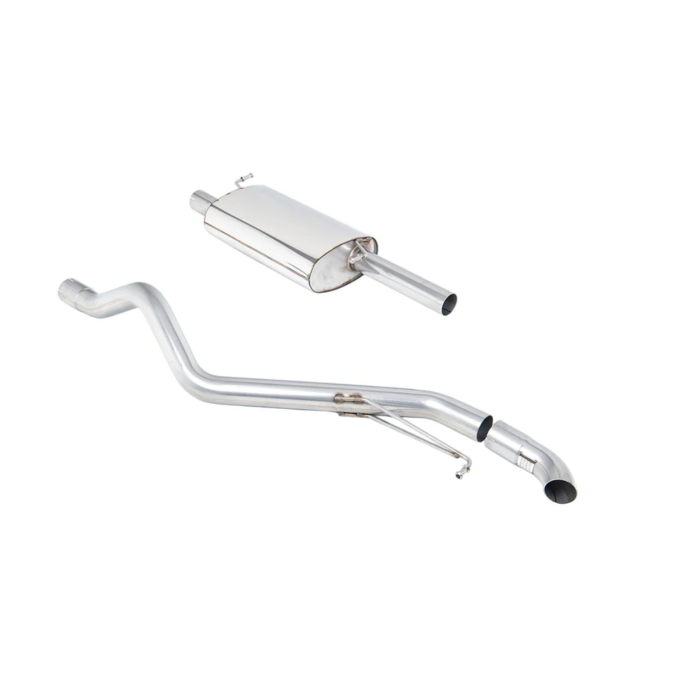 Milltek Cat Back Exhaust Volkswagen Transporter \ Caravelle T5 SWB 2.5 TDi (130ps and 174ps) 2WD and 4MOTION 03-09 - Image 4